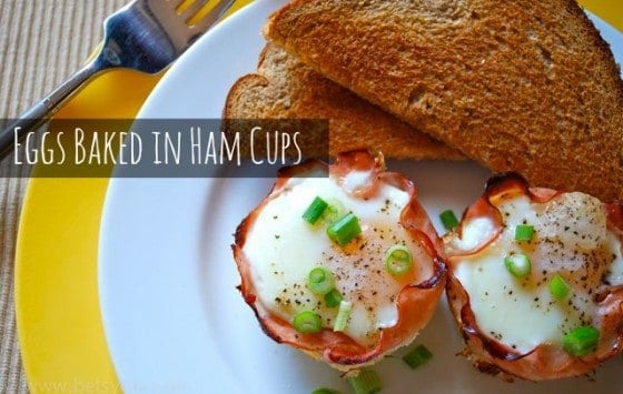 Another awesome breakfast idea: Ham cups