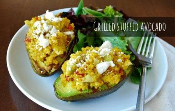 Grilled Stuffed Avocado