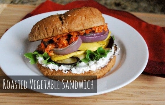 Roasted Vegetable Sandwiches