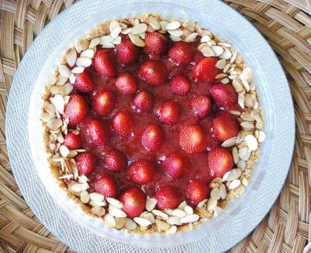 Strawberry Almond Cream Tart