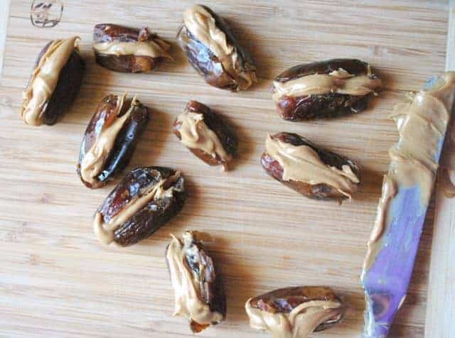 Peanut Butter Filled Dates 