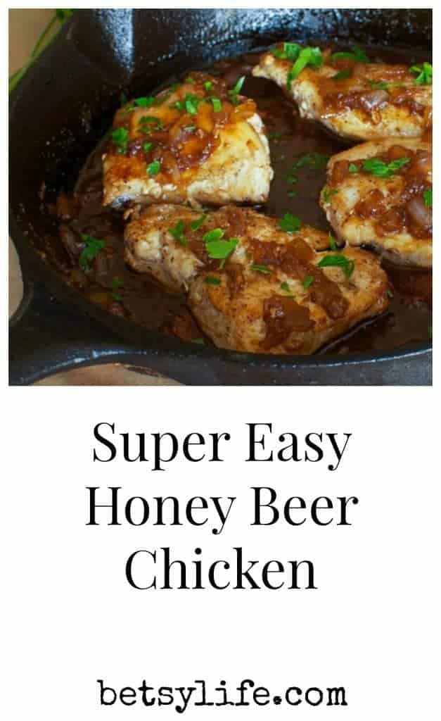 Super Easy Honey Beer Chicken Recipe 