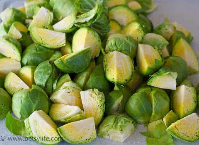 Vegetarian Pasta With Brussels Sprouts