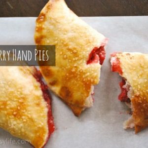 strawberry pastries