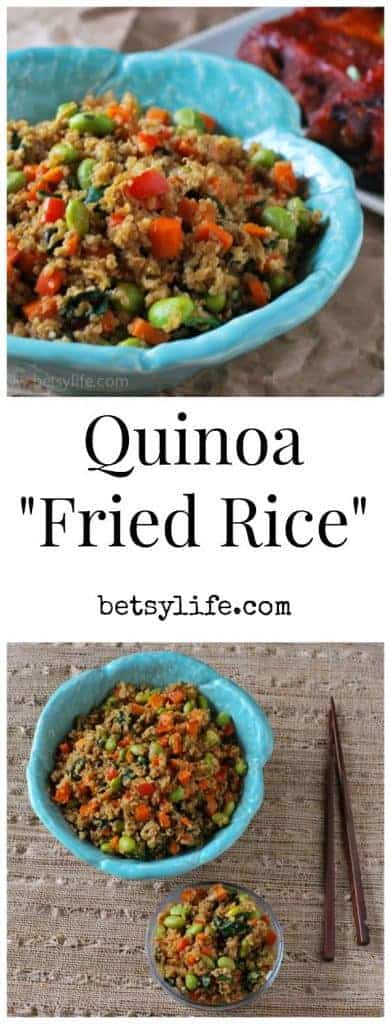 Quinoa "Fried Rice" 