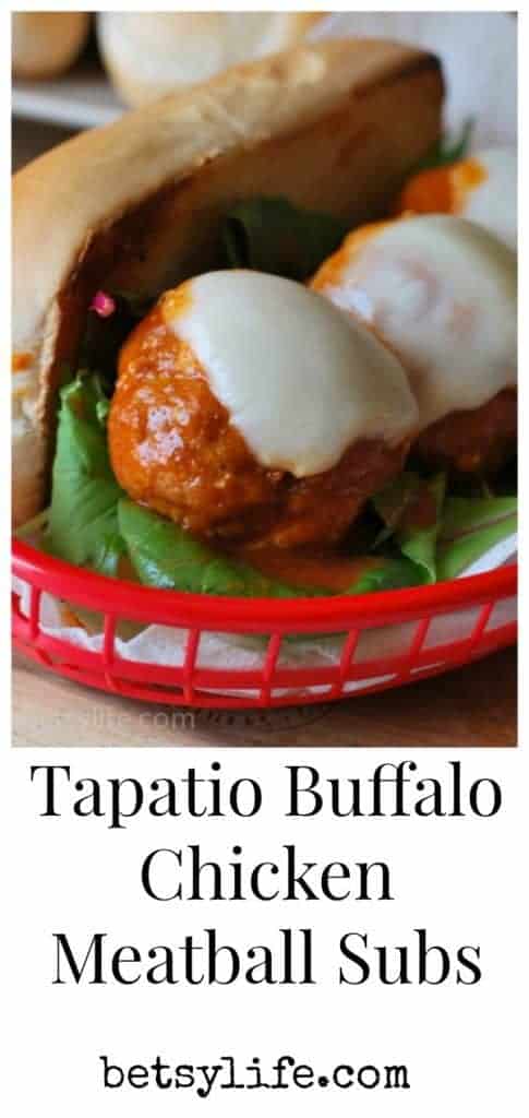 Tapatio Buffalo Chicken Meatball Sub 