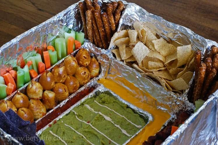 How to build an epic snack stadium | Betsylife.com 