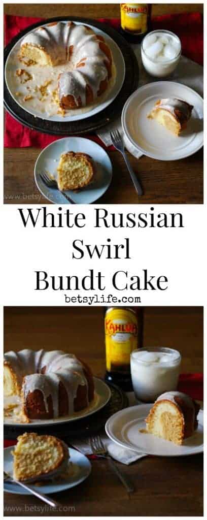White Russian Bundt Cake 
