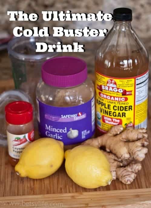 Chase away that cold with this cold busting drink recipe |Betsylife.com 