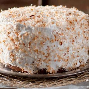 Southern Style Coconut Cream Cake