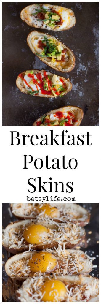 Breakfast Potato Skins 