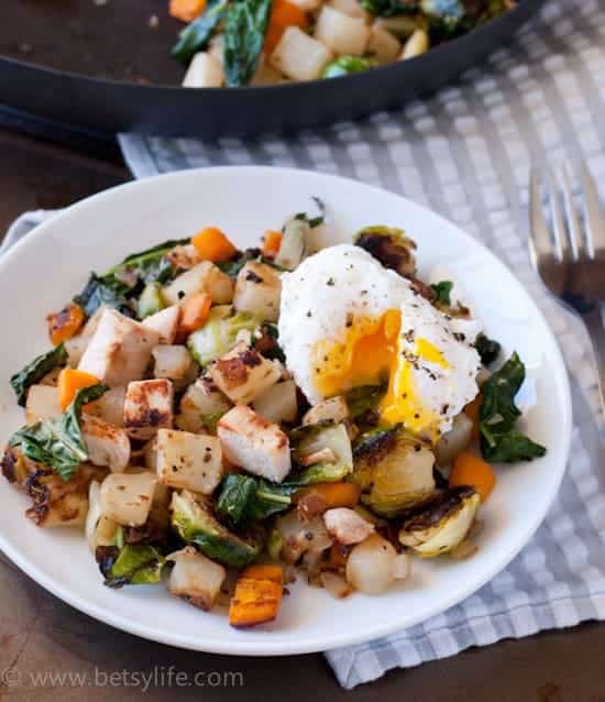Idaho® Potato, Chicken and Vegetable Hash