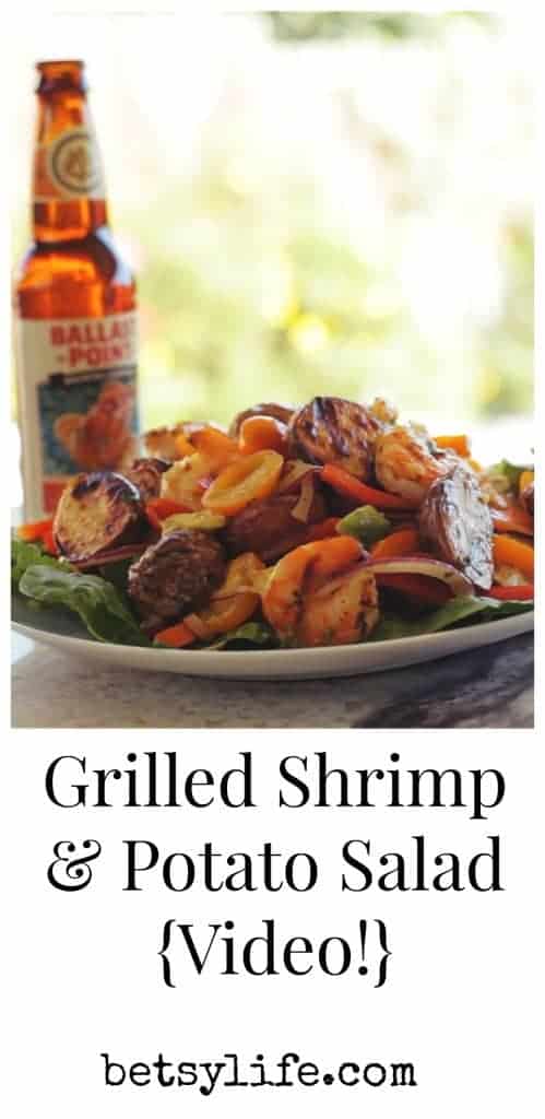 Grilled Shrimp and Idaho® Potato Salad {Video}