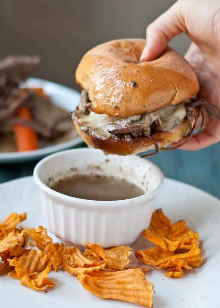 Slow Cooker Beef Brisket French Dip Sandwiches and the Greatest Crock Pot Recipes Ever! 