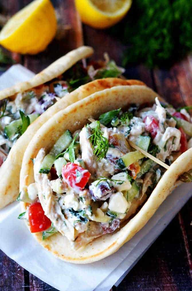Easy Greek Tzatziki Chicken Salad and The Greatest Quick and Healthy Meals Ever! 