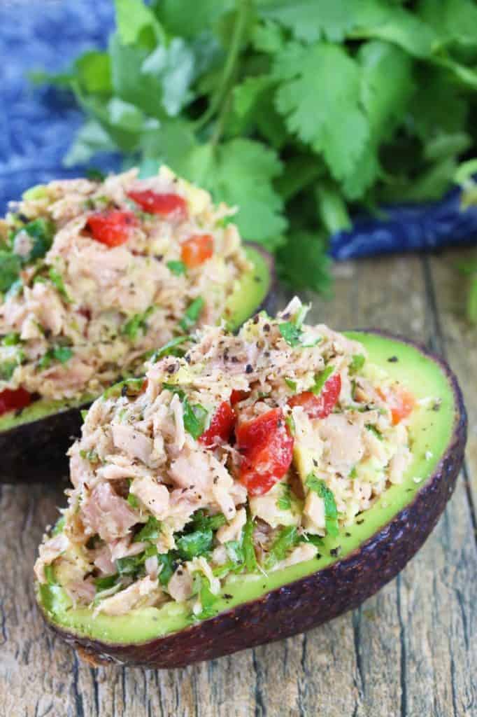 Healthy Tuna Stuffed Avocado and The Greatest Quick and Healthy Meals Ever! 