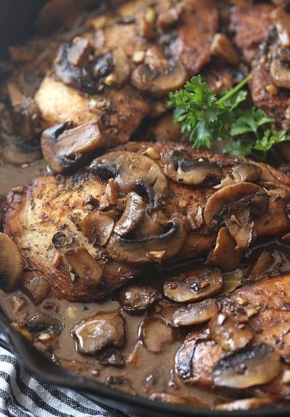 Skillet Balsamic Garlic Chicken and The Greatest Quick and Healthy Meals Ever! 