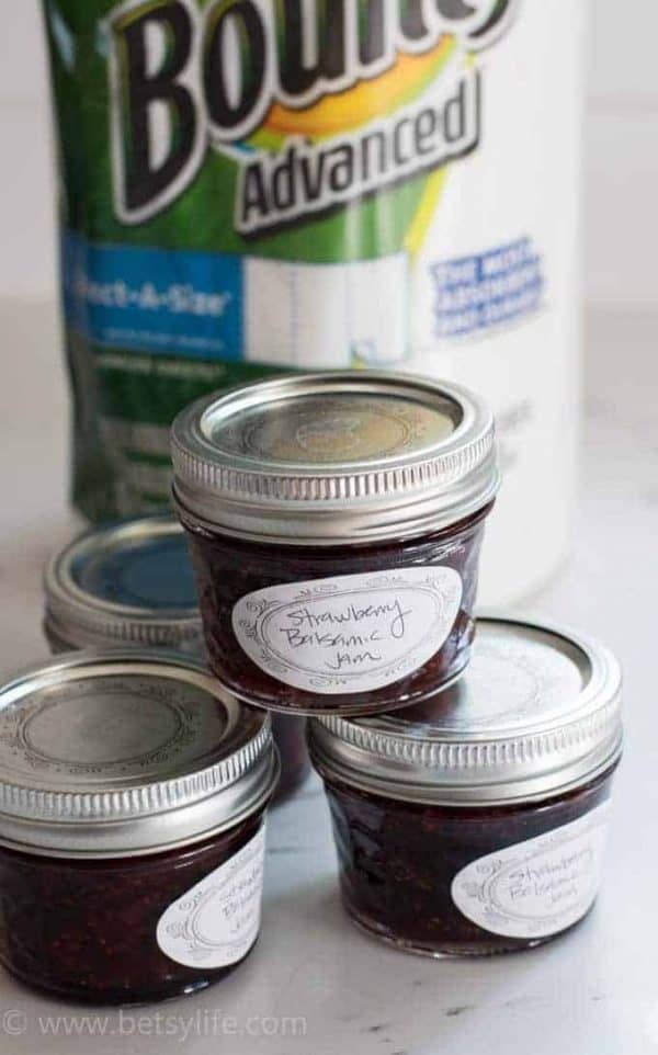 Homemade Strawberry Jam with Balsamic Vinegar Betsylife