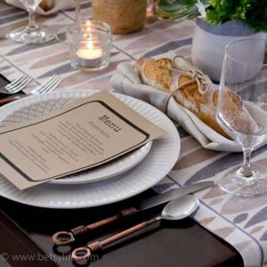 Rustic Dinner Party Details