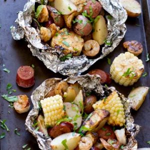 Low Country Boil Grill Packets