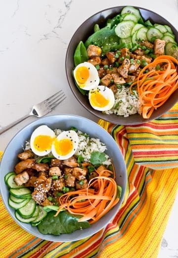 30 Minute Pork and Rice Bowl 