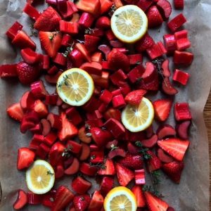 Roasted Strawberry Rhubarb