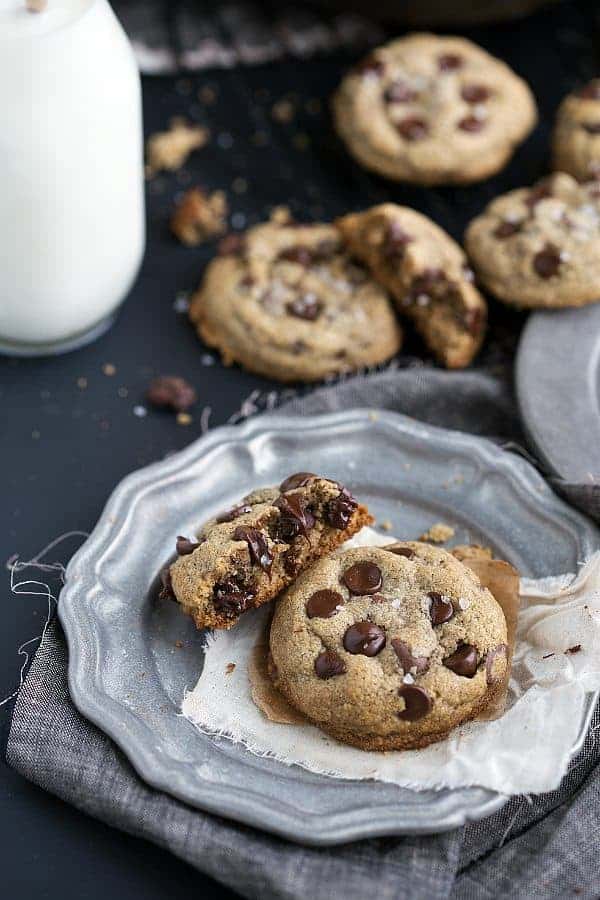 Best Ever Healthy Chocolate Chip Cookies
