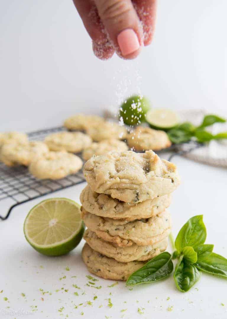Basil Lime Sugar Cookies Betsy Life
