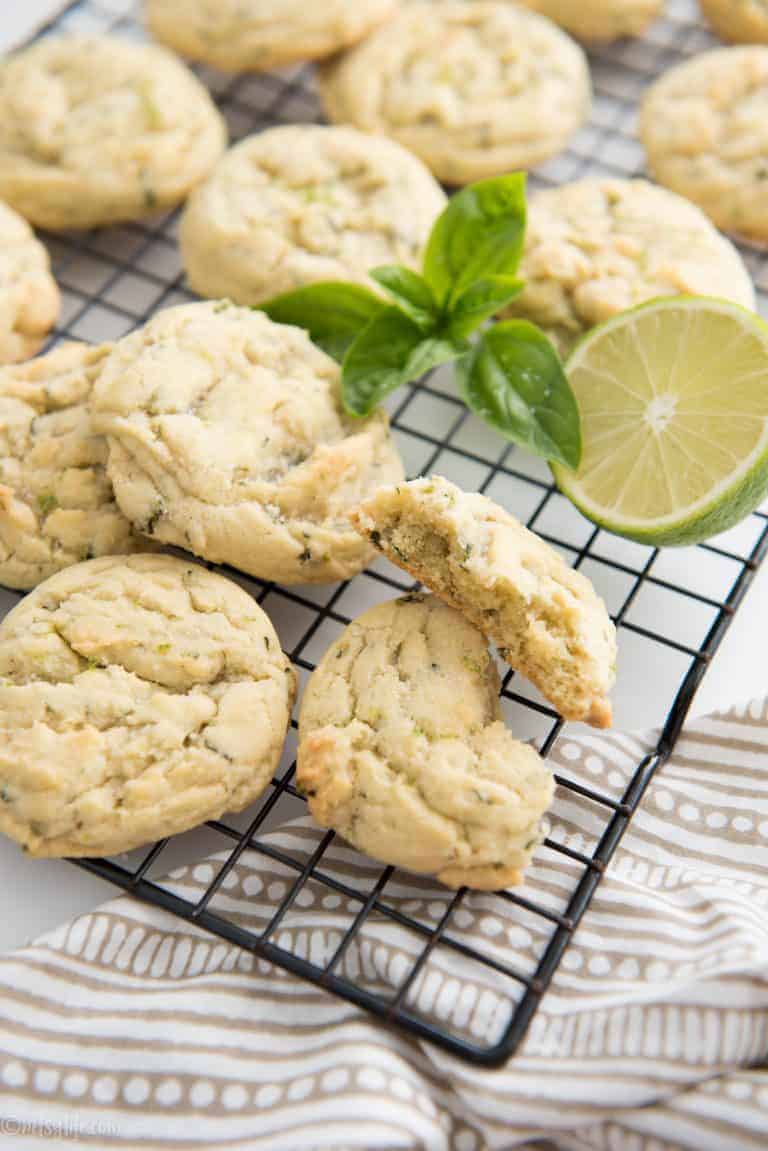 Basil Lime Sugar Cookies Betsy Life